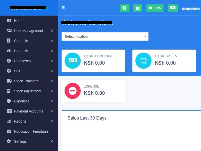 Business Management System